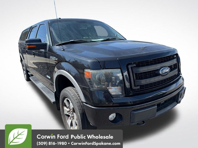 Tuxedo Black Metallic 2014 Ford F-150 FX4 SuperCrew 4WD Pickup Truck Four-Wheel Drive 6-Speed Automatic