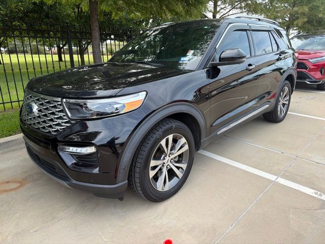 Black Metallic 2020 Ford Explorer SUV / Crossover All-Wheel Drive Automatic
