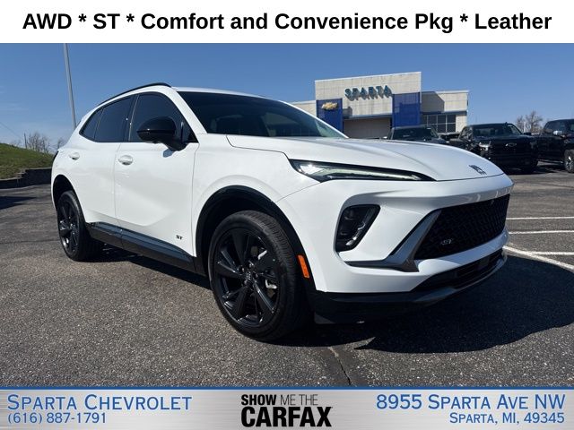 Summit White 2024 Buick Envision Sport Touring AWD SUV / Crossover All-Wheel Drive 9-Speed Automatic