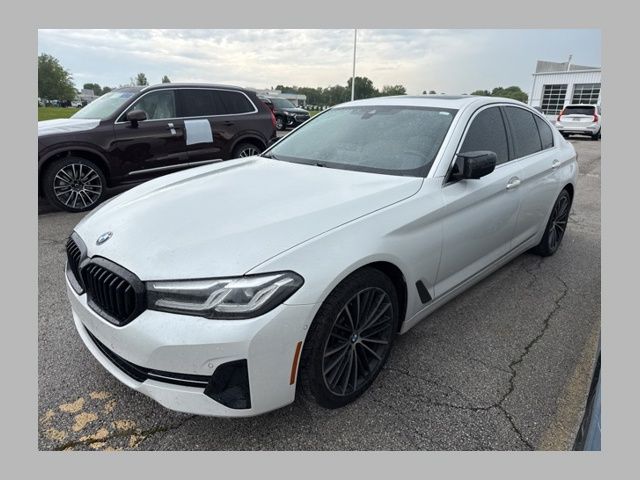 Mineral White Metallic 2021 BMW 5 Series 530i xDrive AWD Sedan All-Wheel Drive 8-Speed Automatic