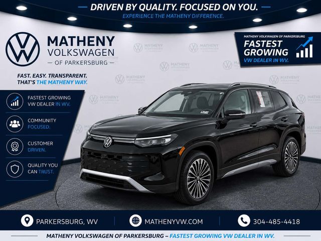 Deep Black 2025 Volkswagen Tiguan SUV / Crossover All-Wheel Drive 8-Speed Automatic