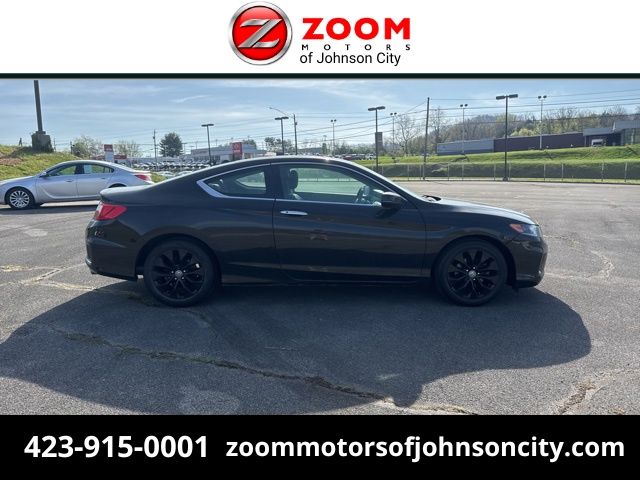 Black 2013 Honda Accord Coupe EX Coupe Front-Wheel Drive 6-Speed Manual