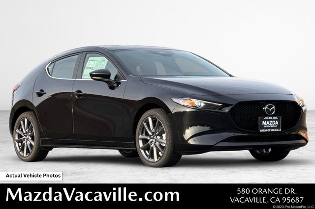 Jet Black Mica 2026 Mazda MAZDA3 Hatchback Front-Wheel Drive 6-Speed Automatic