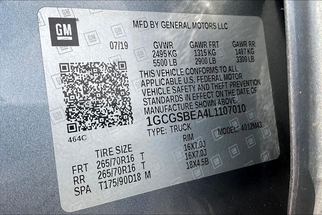 Used 2020 Chevrolet Colorado For Sale in OLIVE BRANCH, MS