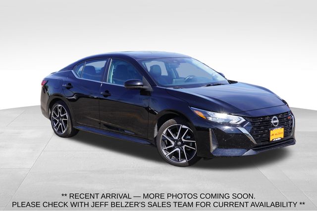 Super Black 2025 Nissan Sentra Sedan Front-Wheel Drive Continuously Variable Transmission