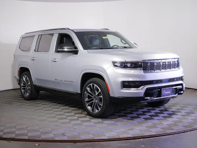 Silver 2023 Jeep Grand Wagoneer SUV / Crossover Four-Wheel Drive 8-Speed Automatic