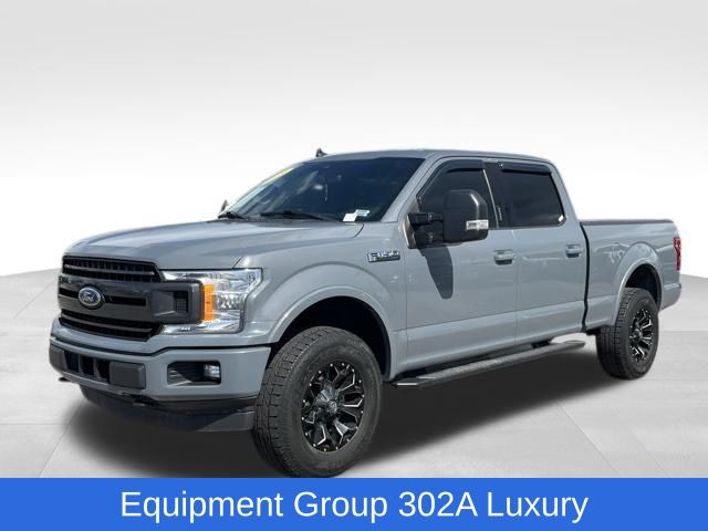Gray Metallic 2019 Ford F-150 XLT SuperCrew LB 4WD Pickup Truck Four-Wheel Drive Automatic