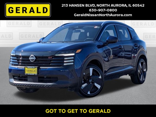 Deep Blue Pearl 2025 Nissan Kicks SR AWD SUV / Crossover All-Wheel Drive Continuously Variable Transmission