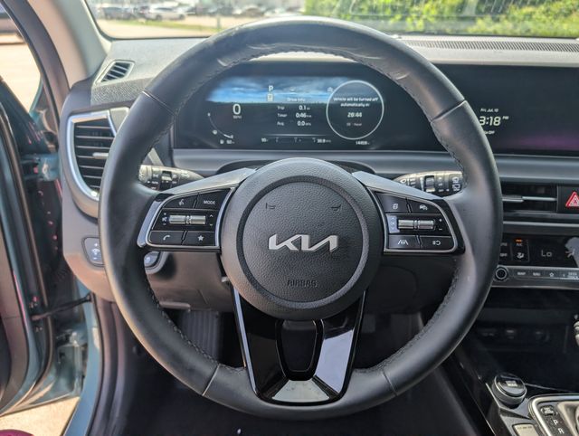 2025 Kia Seltos EX Blue at Joe Myers Mazda Kia
