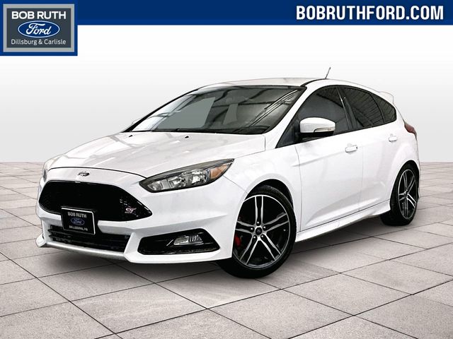 2017 Ford Focus ST White at Luther Ford
