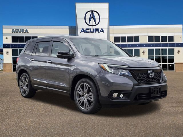 Gray 2021 Honda Passport EX-L FWD SUV / Crossover Front-Wheel Drive 9-Speed Automatic