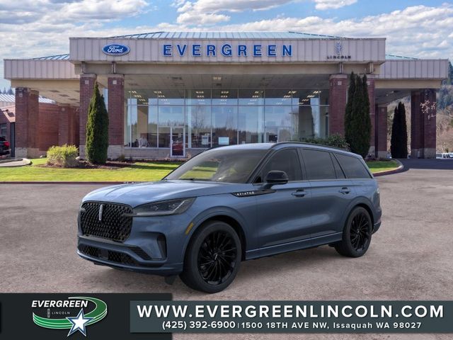 Whisper Blue Metallic Clearcoat 2026 Lincoln Aviator SUV / Crossover All-Wheel Drive Automatic