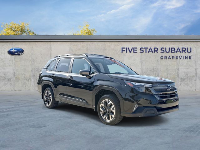 Crystal Black Silica 2026 Subaru Forester SUV / Crossover All-Wheel Drive Continuously Variable Transmission