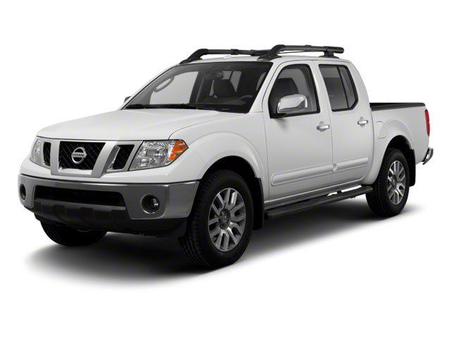 White (Fresh Powder) 2010 Nissan Frontier LE Crew Cab 4WD Pickup Truck Four-Wheel Drive 5-Speed Automatic Overdrive