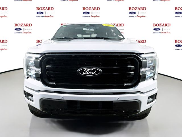 2025 White Metallic Ford F-150 Lariat 4X4 Truck