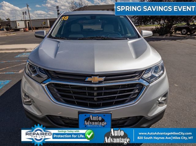 Silver Ice Metallic 2018 Chevrolet Equinox SUV / Crossover Four-Wheel Drive 6-Speed Automatic Overdrive