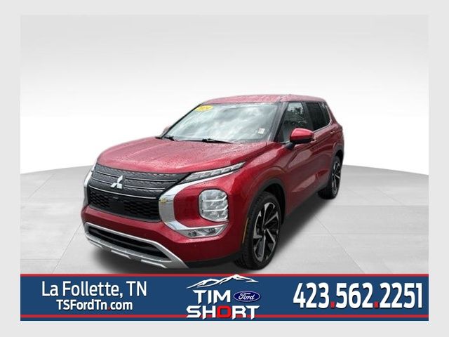 Red Diamond 2024 Mitsubishi Outlander SUV / Crossover Front-Wheel Drive Continuously Variable Transmission