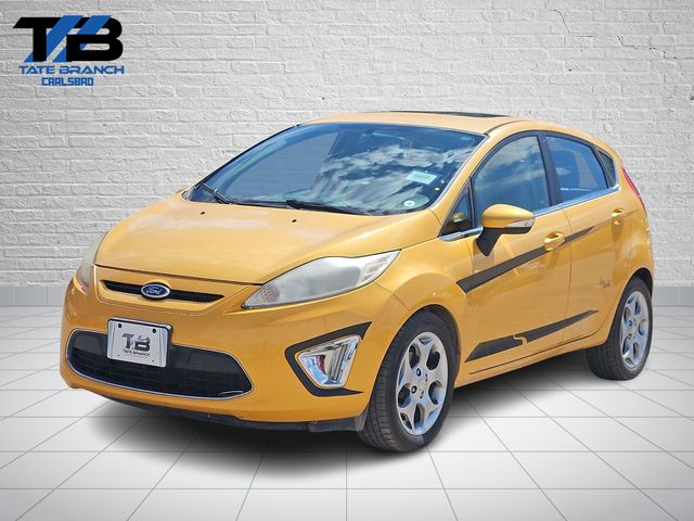 Yellow 2011 Ford Fiesta SES Hatchback Hatchback Front-Wheel Drive 6-Speed Automatic