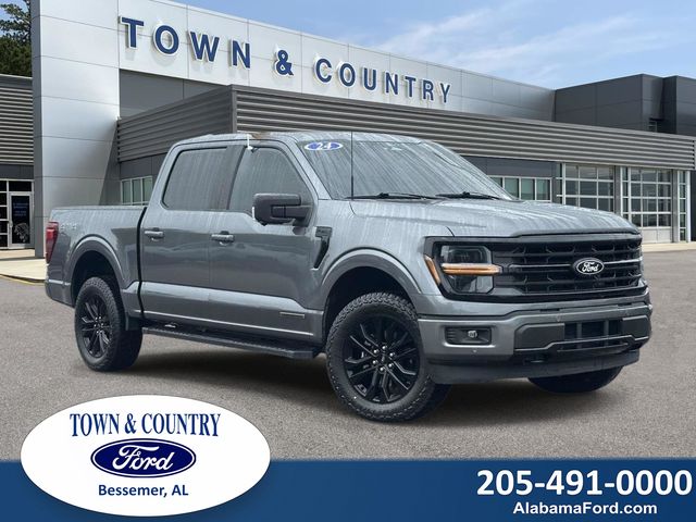 Carbonized Gray Metallic 2024 Ford F-150 Pickup Truck Four-Wheel Drive Automatic