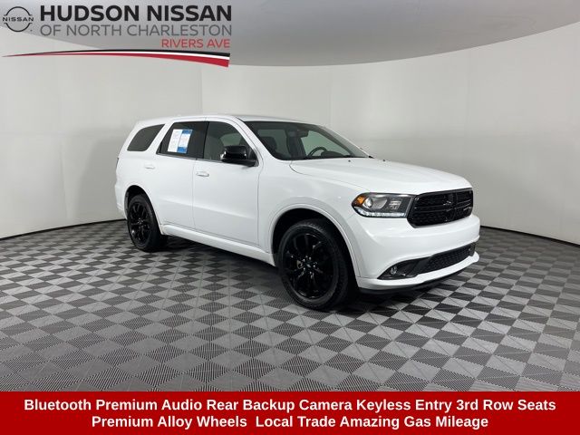 2020 White Knuckle Clearcoat Dodge Durango SXT Plus SUV