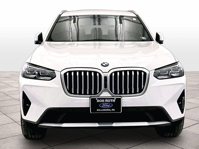 2022 BMW X3 xDrive30i White at Klick Lewis Buick Chevrolet