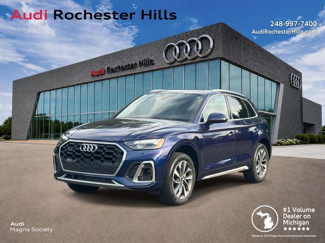 Navarra Blue Metallic 2023 Audi Q5 SUV / Crossover All-Wheel Drive 7-Speed Automatic