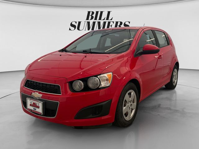 Red Hot 2015 Chevrolet Sonic Hatchback Front-Wheel Drive 6-Speed Automatic