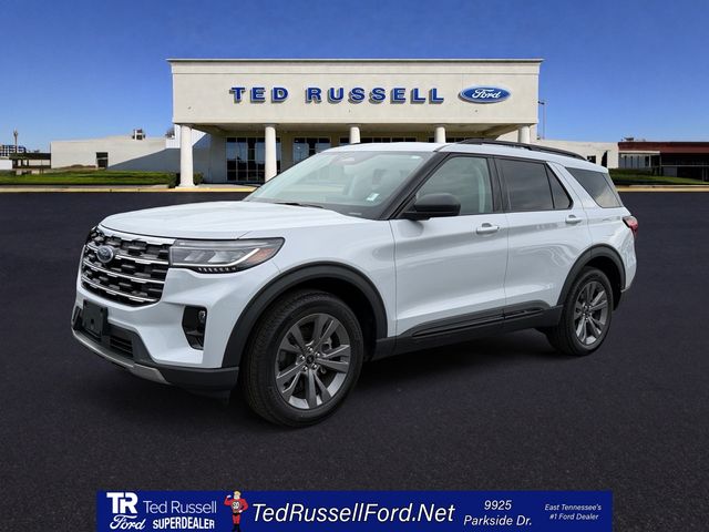 White Metallic 2026 Ford Explorer Active AWD SUV / Crossover All-Wheel Drive Automatic