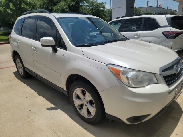 Satin White Pearl 2015 Subaru Forester 2.5i Premium SUV / Crossover All-Wheel Drive Continuously Variable Transmission