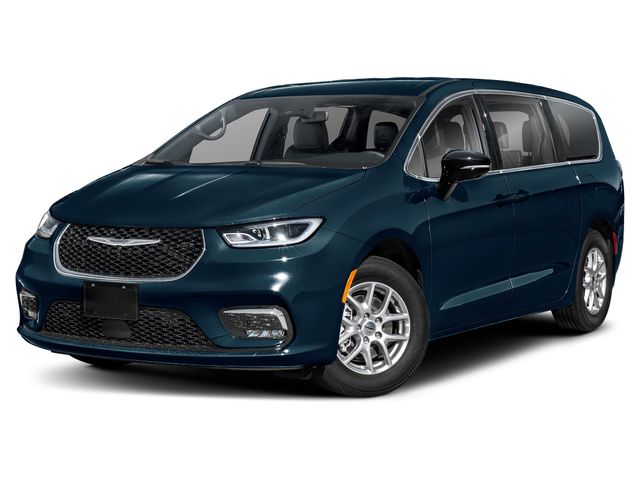 Fathom Blue Pearlcoat 2025 Chrysler Pacifica Minivan All-Wheel Drive 9-Speed Automatic