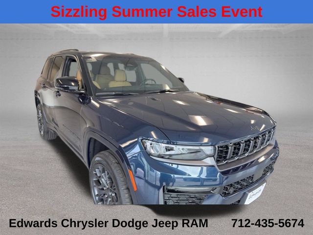 Fathom Blue Pearlcoat 2026 Jeep Grand Cherokee SUV / Crossover Four-Wheel Drive 8-Speed Automatic