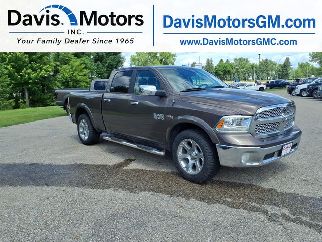 Walnut Brown Metallic Clearcoat 2018 RAM 1500 Pickup Truck Four-Wheel Drive 8-Speed Automatic