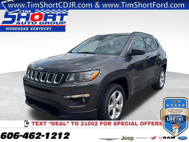 Gray (Granite Crystal Metallic Clearcoat) 2019 Jeep Compass Latitude 4WD SUV / Crossover Four-Wheel Drive 9-Speed Automatic