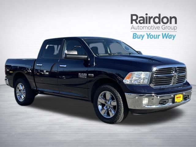 True Blue Pearlcoat 2017 RAM 1500 Pickup Truck Four-Wheel Drive 8-Speed Automatic