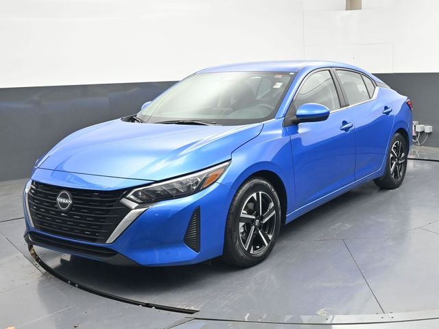 Electric Blue Metallic 2025 Nissan Sentra Sedan Front-Wheel Drive Continuously Variable Transmission