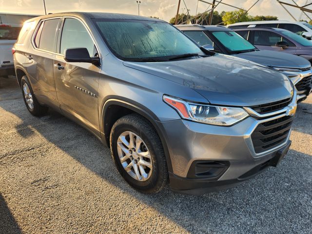 2019 Chevrolet Traverse LS Gray at Victoria Chrysler Dodge Jeep Ram