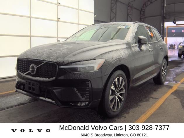 Onyx Black Metallic 2025 Volvo XC60 B5 Core Dark Theme AWD SUV / Crossover All-Wheel Drive Automatic