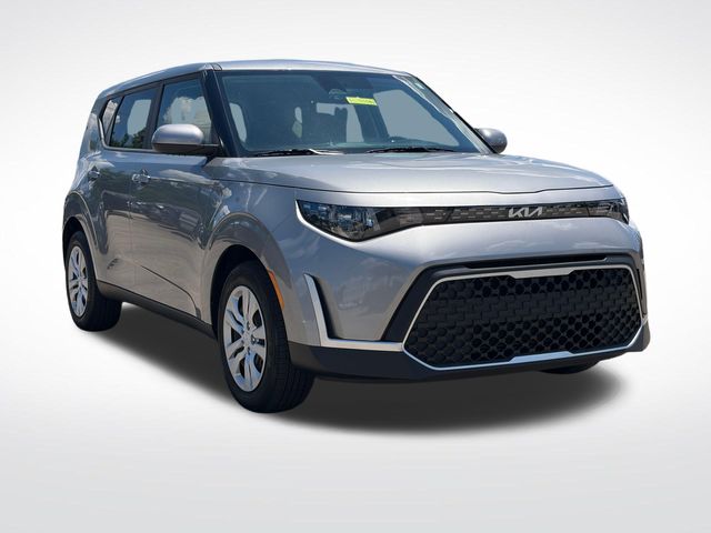 Steel Gray 2024 Kia Soul SUV / Crossover Front-Wheel Drive Continuously Variable Transmission