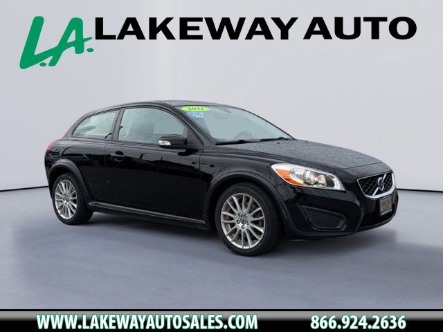 Black 2011 Volvo C30 T5 R-Design Hatchback Front-Wheel Drive 5-Speed Automatic