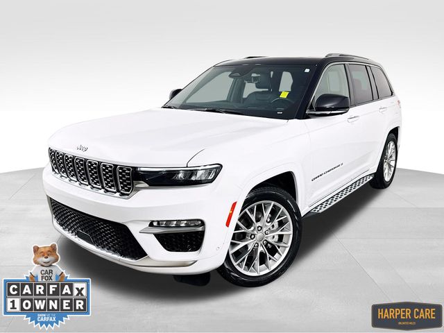 Bright White Clearcoat 2024 Jeep Grand Cherokee Summit 4WD SUV / Crossover Four-Wheel Drive 8-Speed Automatic