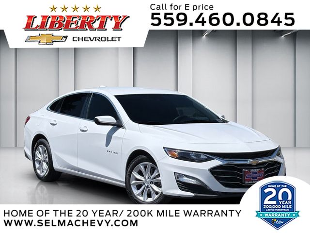 Summit White 2023 Chevrolet Malibu Sedan Front-Wheel Drive Continuously Variable Transmission