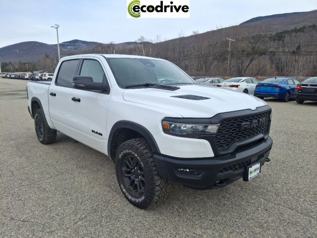 Bright White Clearcoat 2026 RAM 1500 Pickup Truck Four-Wheel Drive 8-Speed Automatic