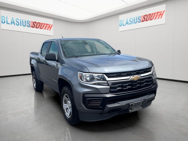 Gray (Satin Steel Metallic) 2022 Chevrolet Colorado Pickup Truck Four-Wheel Drive 8-Speed Automatic