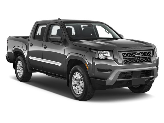 Gray (Gun Metallic) 2021 Nissan Frontier Pickup Truck Four-Wheel Drive 9-Speed Automatic