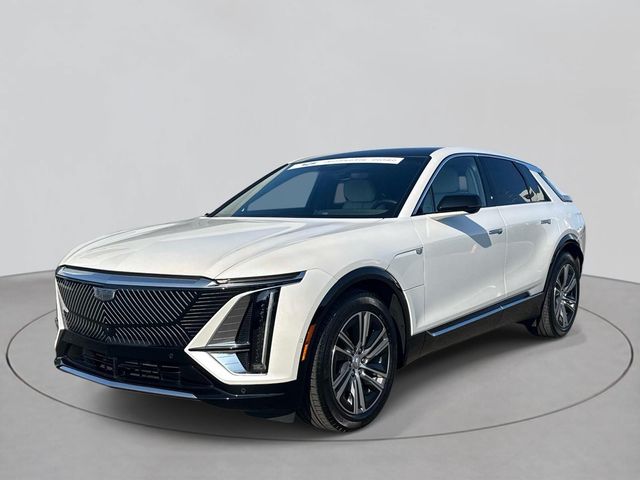 Crystal White Tricoat 2024 Cadillac LYRIQ SUV / Crossover All-Wheel Drive 1-Speed Automatic