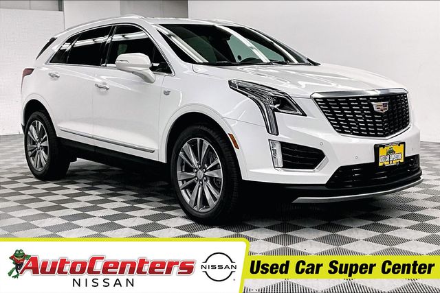 Crystal White Tricoat 2025 Cadillac XT5 Premium Luxury FWD SUV / Crossover Front-Wheel Drive 9-Speed Automatic