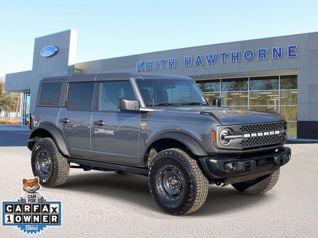 Gray Metallic 2025 Ford Bronco Badlands 4-Door 4WD SUV / Crossover Four-Wheel Drive Automatic