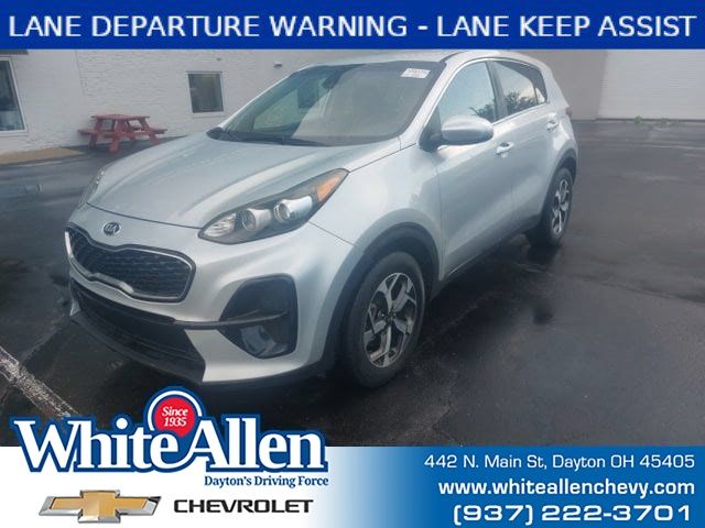 Sparkling Silver 2020 Kia Sportage SUV / Crossover Front-Wheel Drive 6-Speed Automatic Overdrive