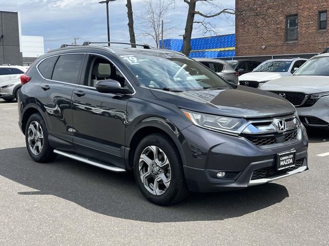 Gray 2019 Honda CR-V EX AWD SUV / Crossover All-Wheel Drive Continuously Variable Transmission