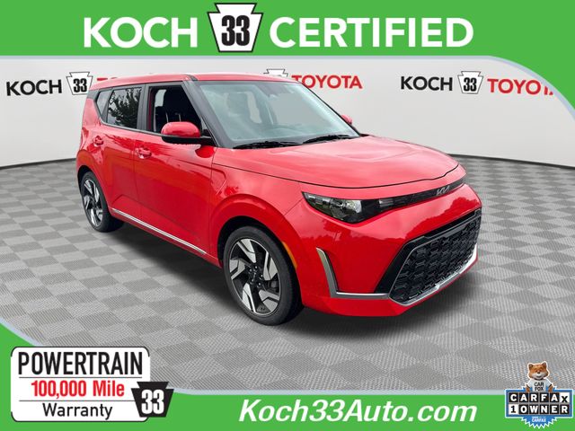 Inferno Red 2023 Kia Soul SUV / Crossover Front-Wheel Drive Continuously Variable Transmission